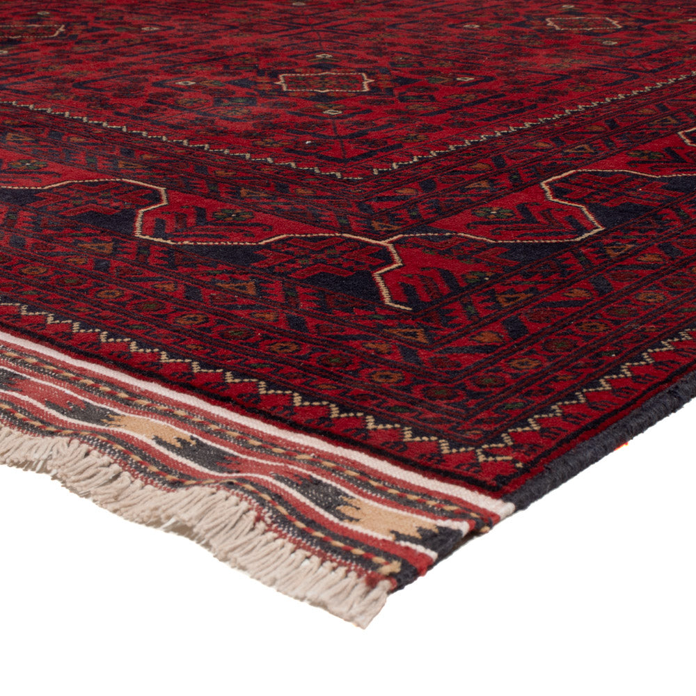 Afghan Teppich - Kunduz - 340 x 248 cm - rot