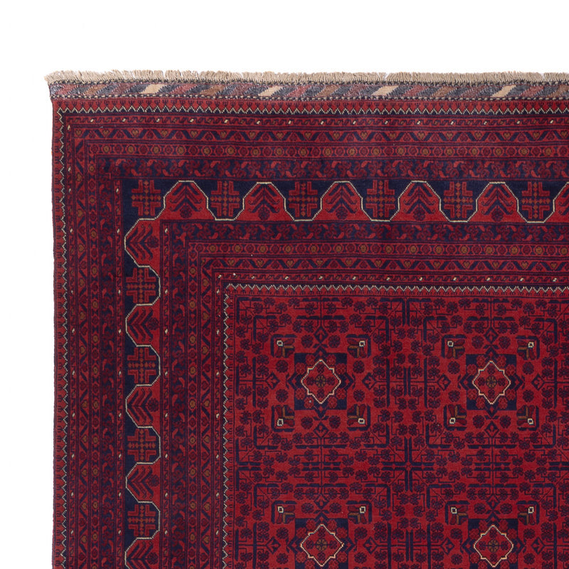 Afghan Teppich - Kunduz - 340 x 254 cm - rot