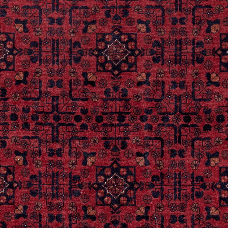Afghan Teppich - Royal - 200 x 151 cm - rot