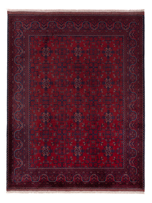 Afghan Teppich - Royal - 200 x 154 cm - rot