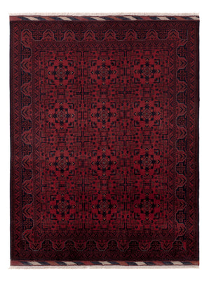 Afghan Teppich - Royal - 192 x 150 cm - rot