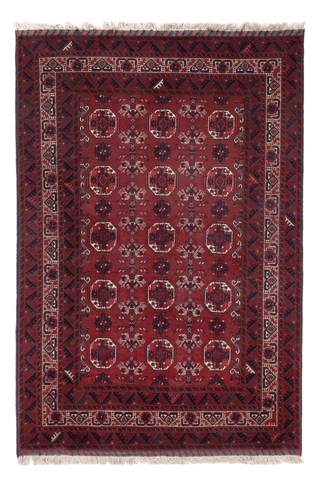 Afghan Teppich - 175 x 113 cm - rot