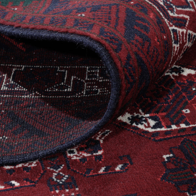 Afghan Teppich - 175 x 113 cm - rot