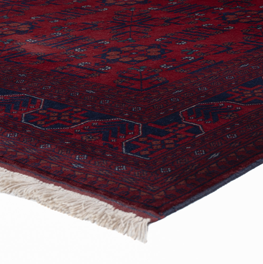 Afghan Teppich - Royal - 198 x 150 cm - rot