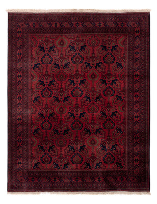 Afghan Teppich - Royal - 195 x 152 cm - rot