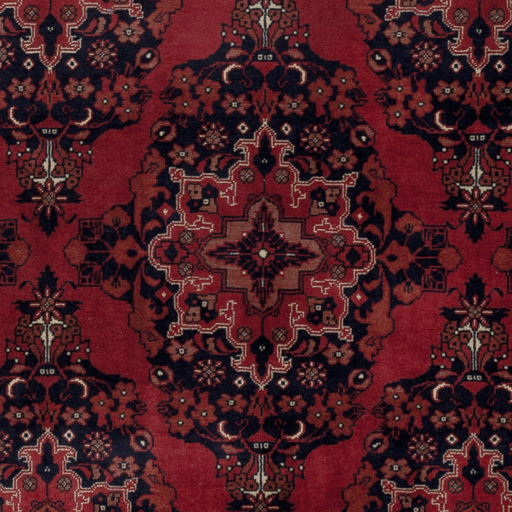 Afghan Teppich - Royal - 196 x 146 cm - rot