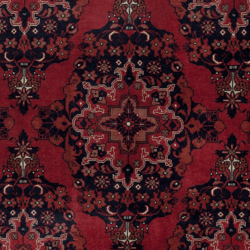 Afghan Teppich - Royal - 196 x 146 cm - rot