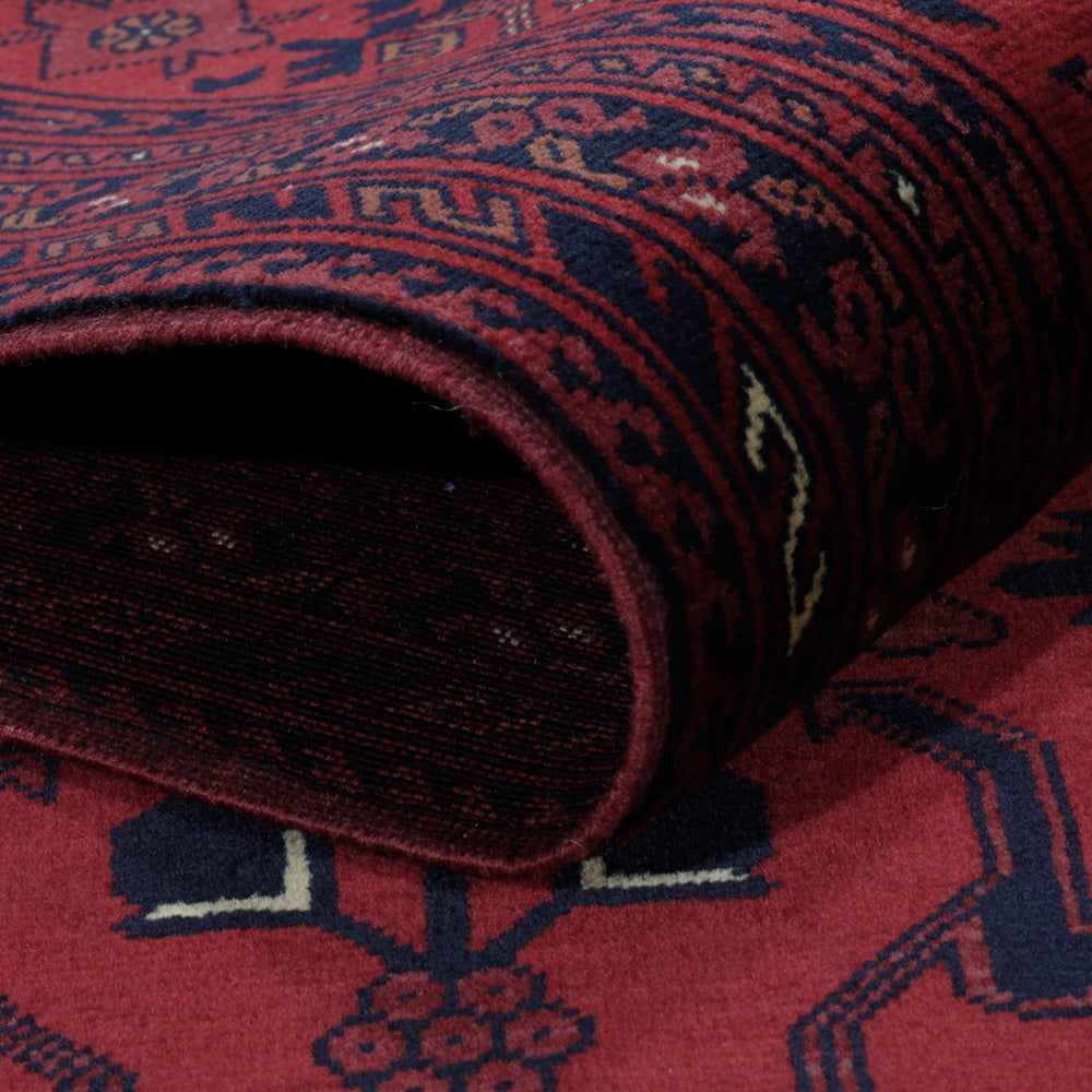 Afghan Teppich - Royal - 196 x 150 cm - rot