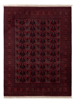 Afghan Teppich - Royal - 195 x 149 cm - rot