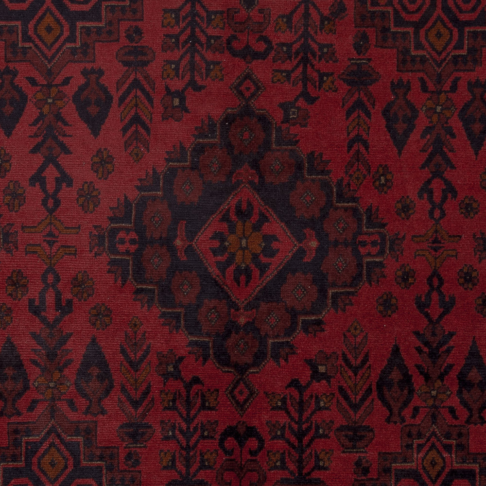 Afghan Teppich - Kunduz - 300 x 200 cm - rot