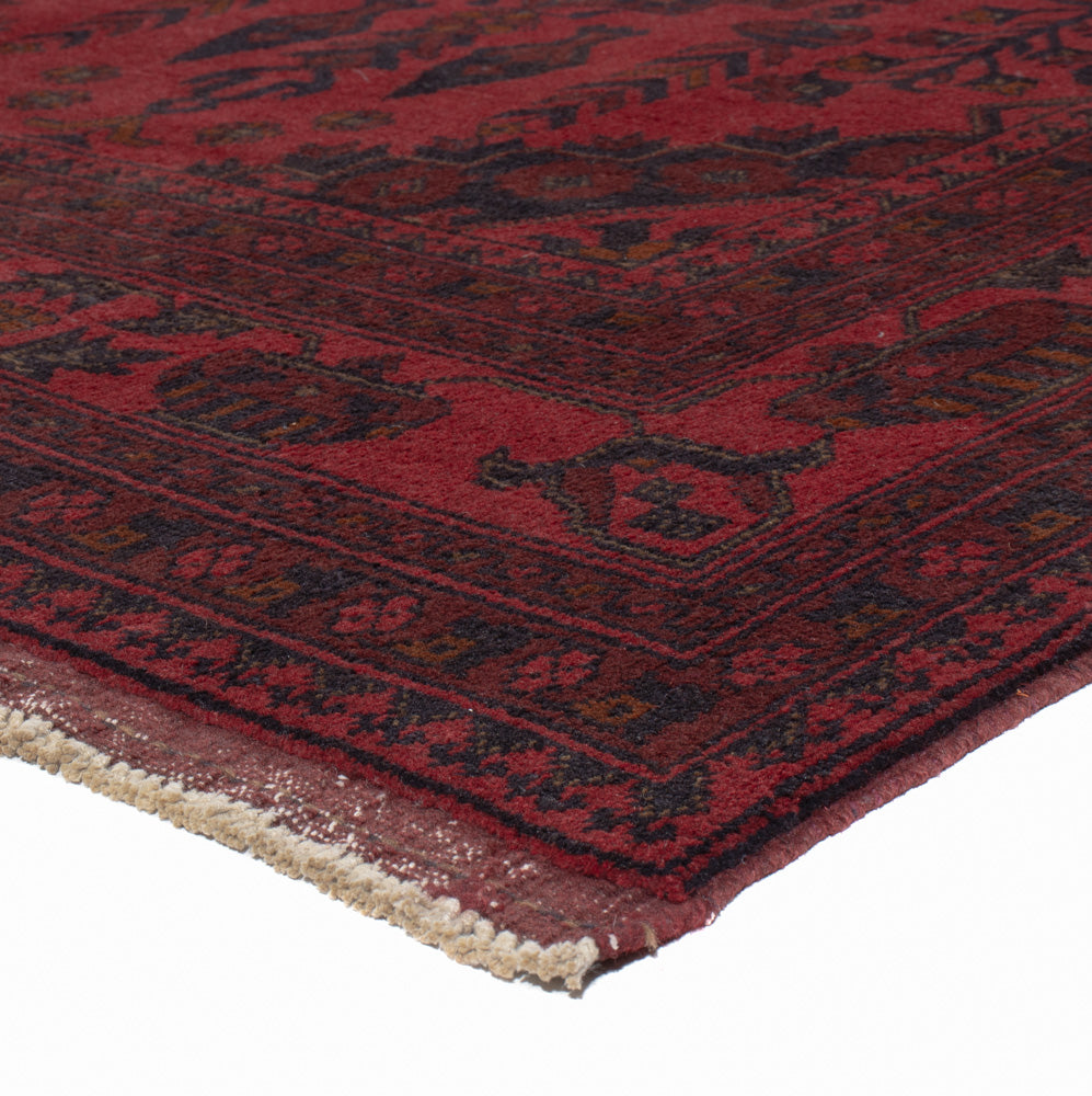 Afghan Teppich - Kunduz - 300 x 200 cm - rot