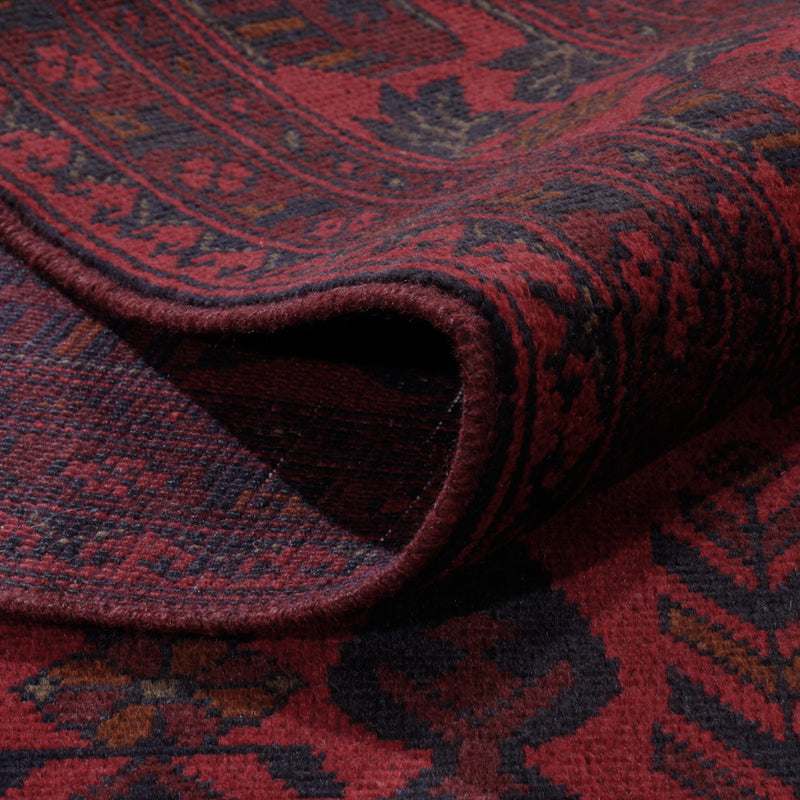 Afghan Teppich - Kunduz - 300 x 200 cm - rot