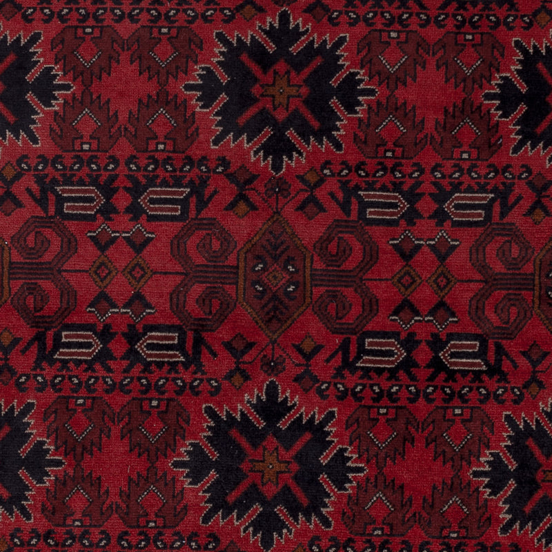 Afghan Teppich - Kunduz - 293 x 199 cm - rot