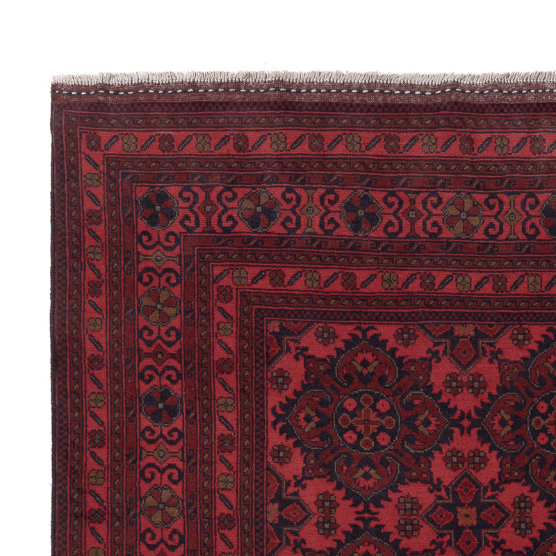Afghan Teppich - Kunduz - 296 x 196 cm - rot