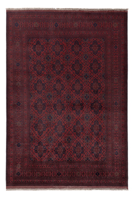 Afghan Teppich - Kunduz - 298 x 205 cm - rot