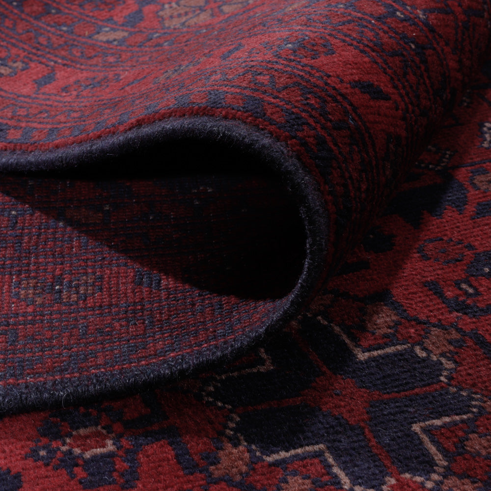 Afghan Teppich - Kunduz - 298 x 205 cm - rot