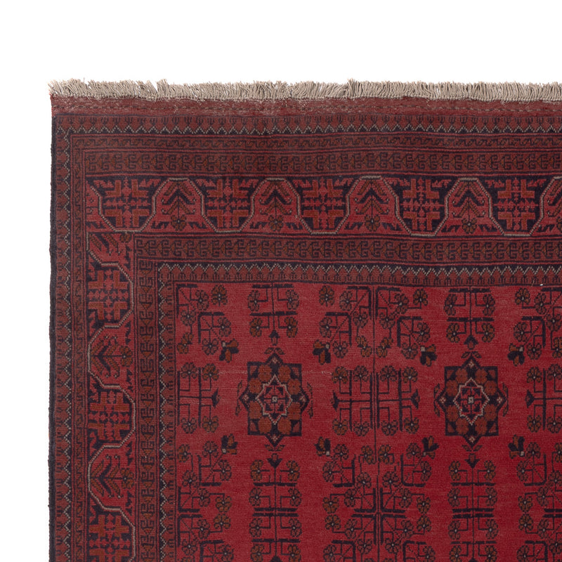 Afghan Teppich - Kunduz - 294 x 195 cm - rot