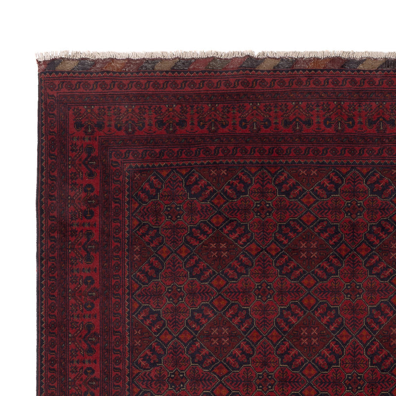 Afghan Teppich - Kunduz - 296 x 204 cm - rot