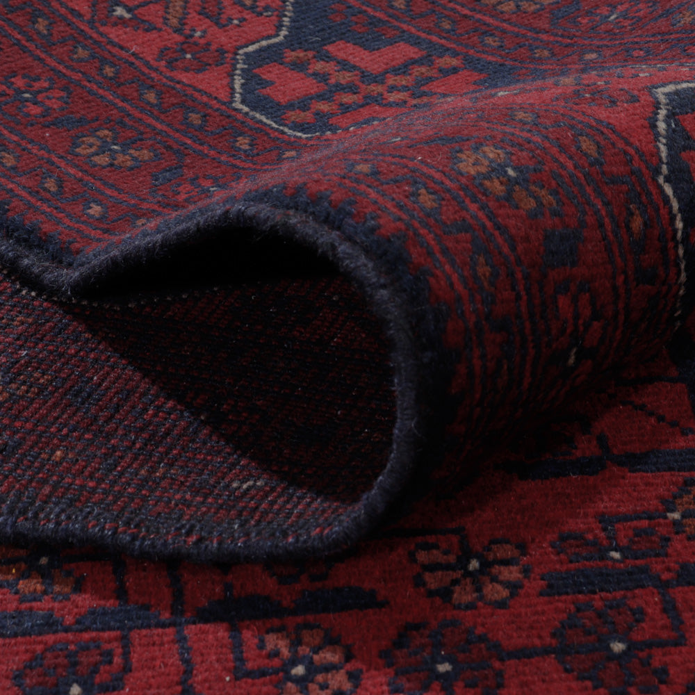 Afghan Teppich - Kunduz - 300 x 205 cm - rot