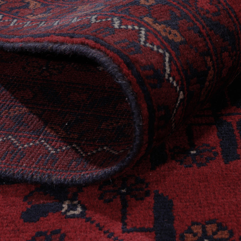 Afghan Teppich - Kunduz - 296 x 205 cm - rot