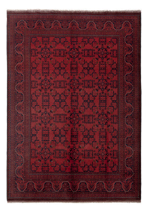 Afghan Teppich - Kunduz - 291 x 205 cm - rot