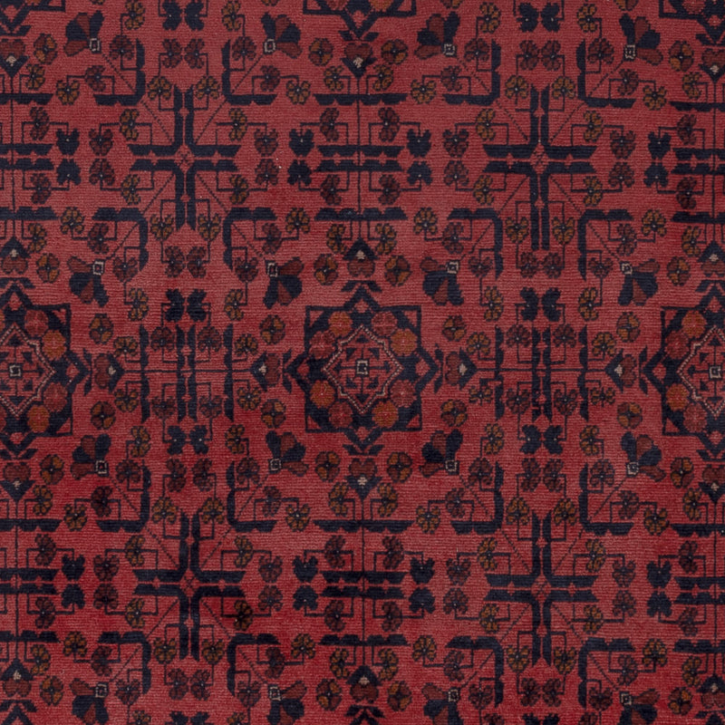Afghan Teppich - Kunduz - 291 x 192 cm - rot