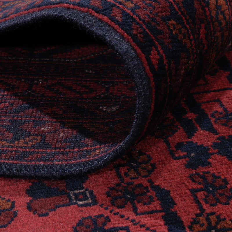 Afghan Teppich - Kunduz - 291 x 192 cm - rot