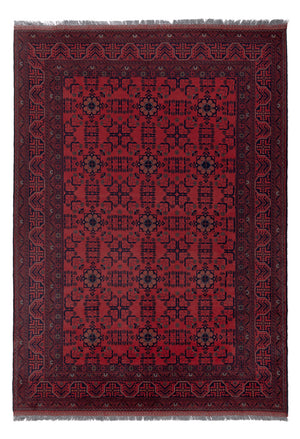 Afghan Teppich - Kunduz - 288 x 201 cm - rot