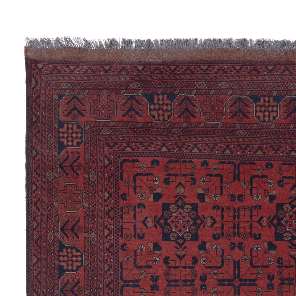 Afghan Teppich - Kunduz - 287 x 203 cm - rot