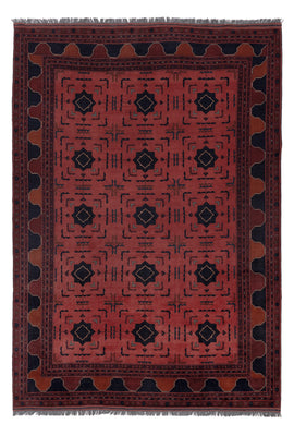 Afghan Teppich - Kunduz - 295 x 204 cm - rot