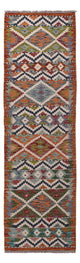 Kilim Maimana Tapis 201x59cm - Tapis en laine
