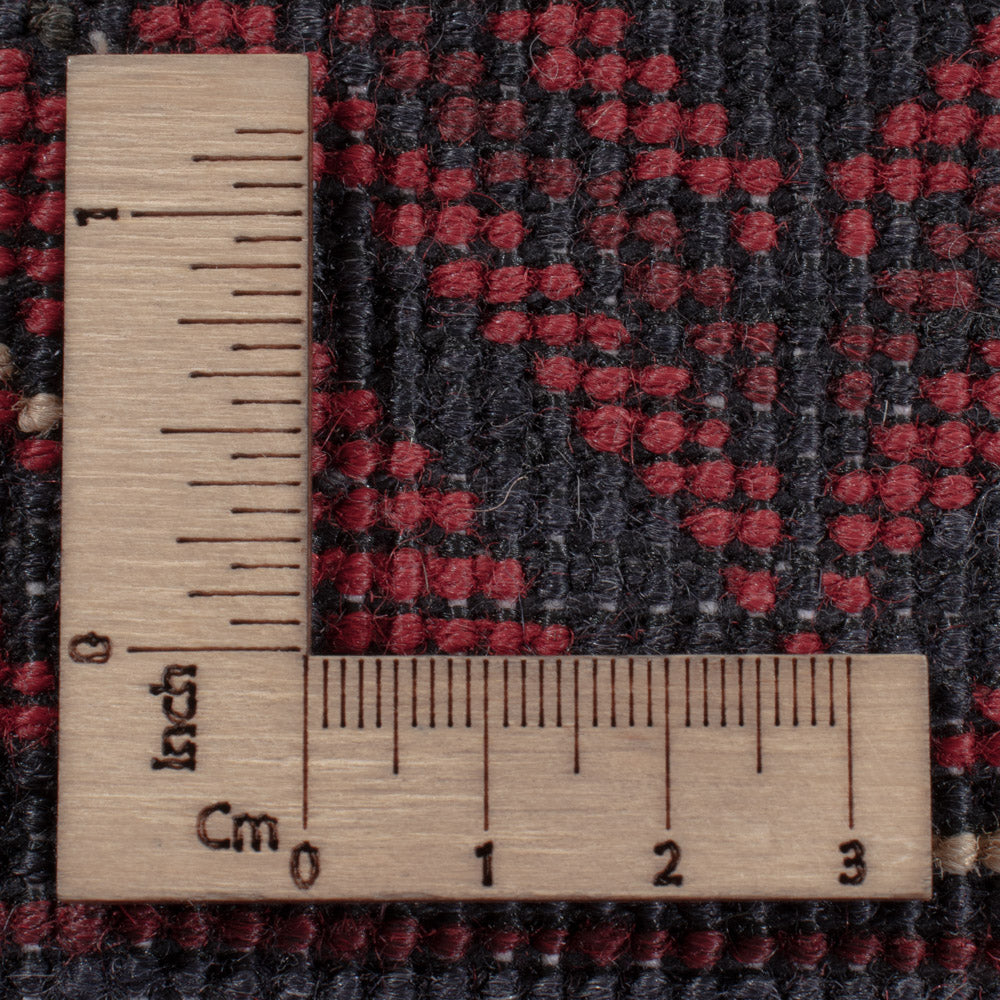 Afghan Teppich - Kunduz - 245 x 162 cm - dunkelrot