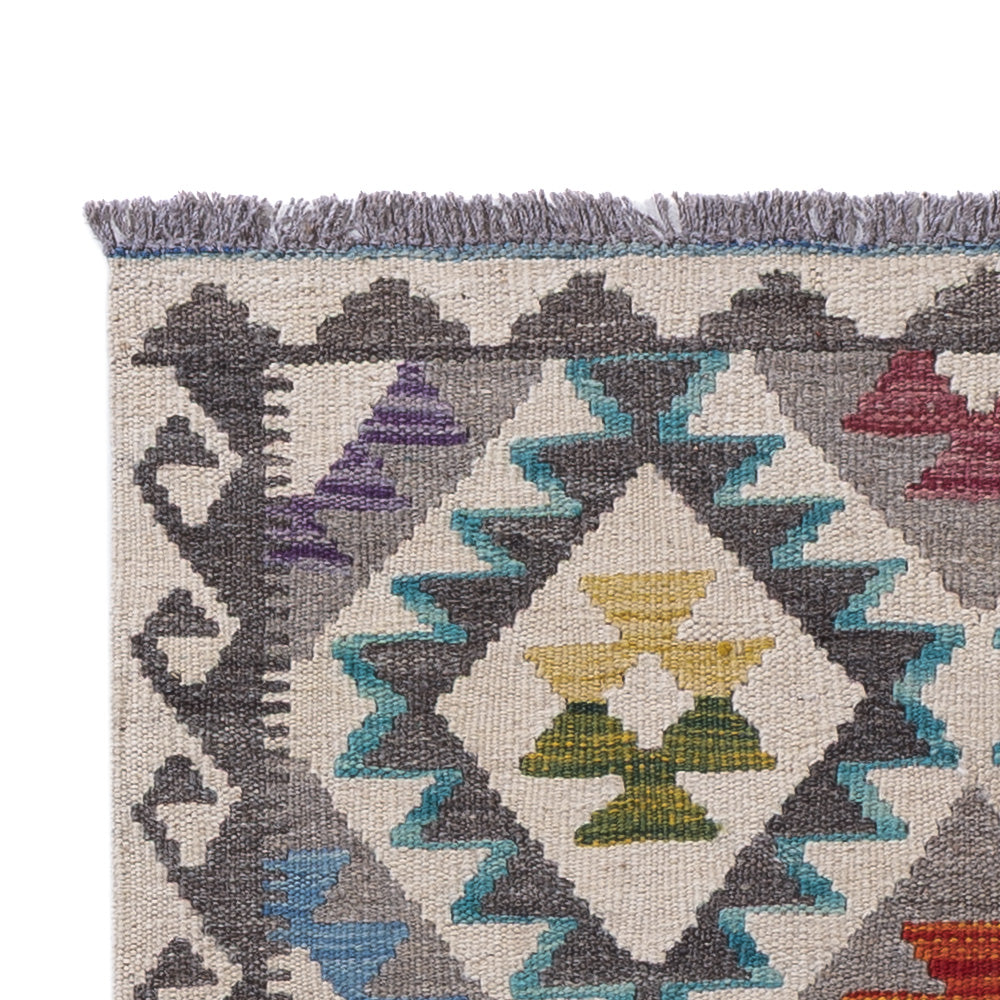 Kilim Maimana Tapis 206x80cm - Tapis en laine
