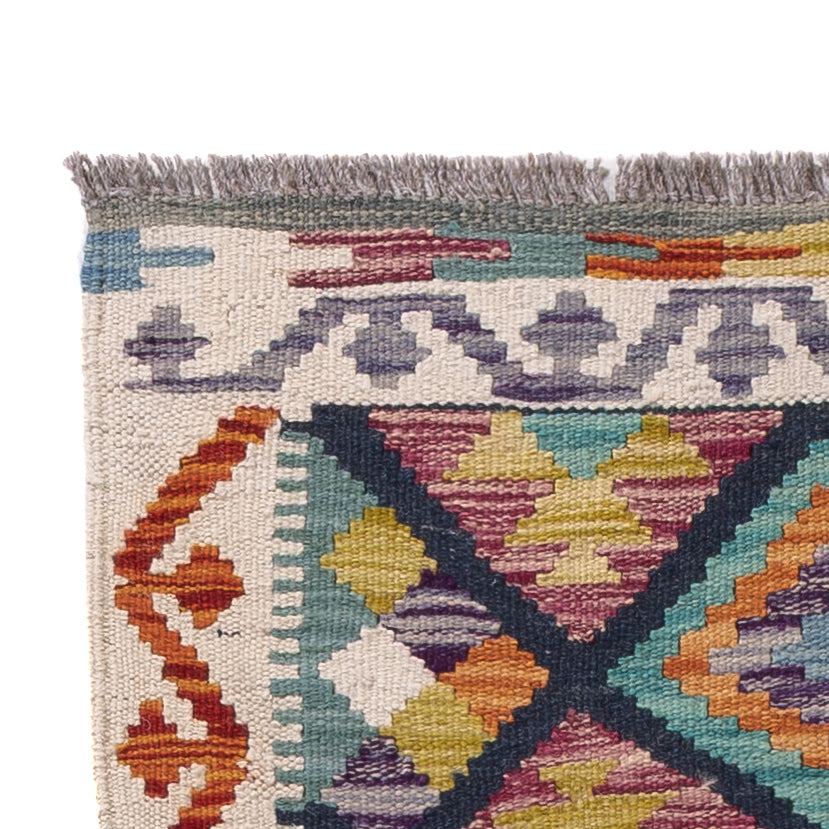 Kilim Maimana Tapis 210x66cm - Tapis en laine