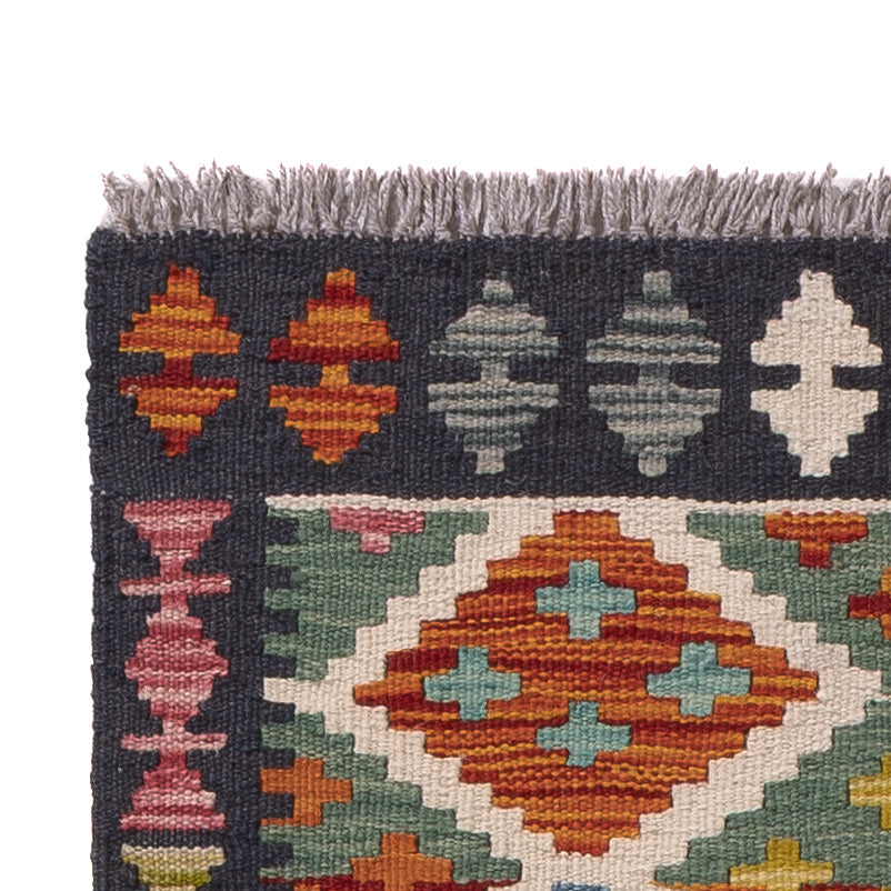 Kilim Maimana Tapis 202x67cm - Tapis en laine
