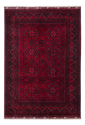 Afghan Teppich - Kunduz - 238 x 168 cm - dunkelrot