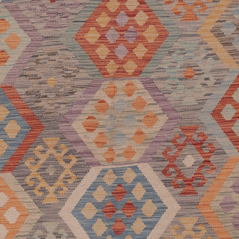 Kelim Teppich - Splash - 350 x 256 cm - mehrfarbig