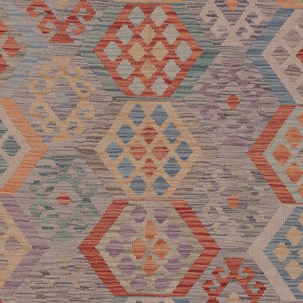 Kelim Teppich - Splash - 350 x 256 cm - mehrfarbig