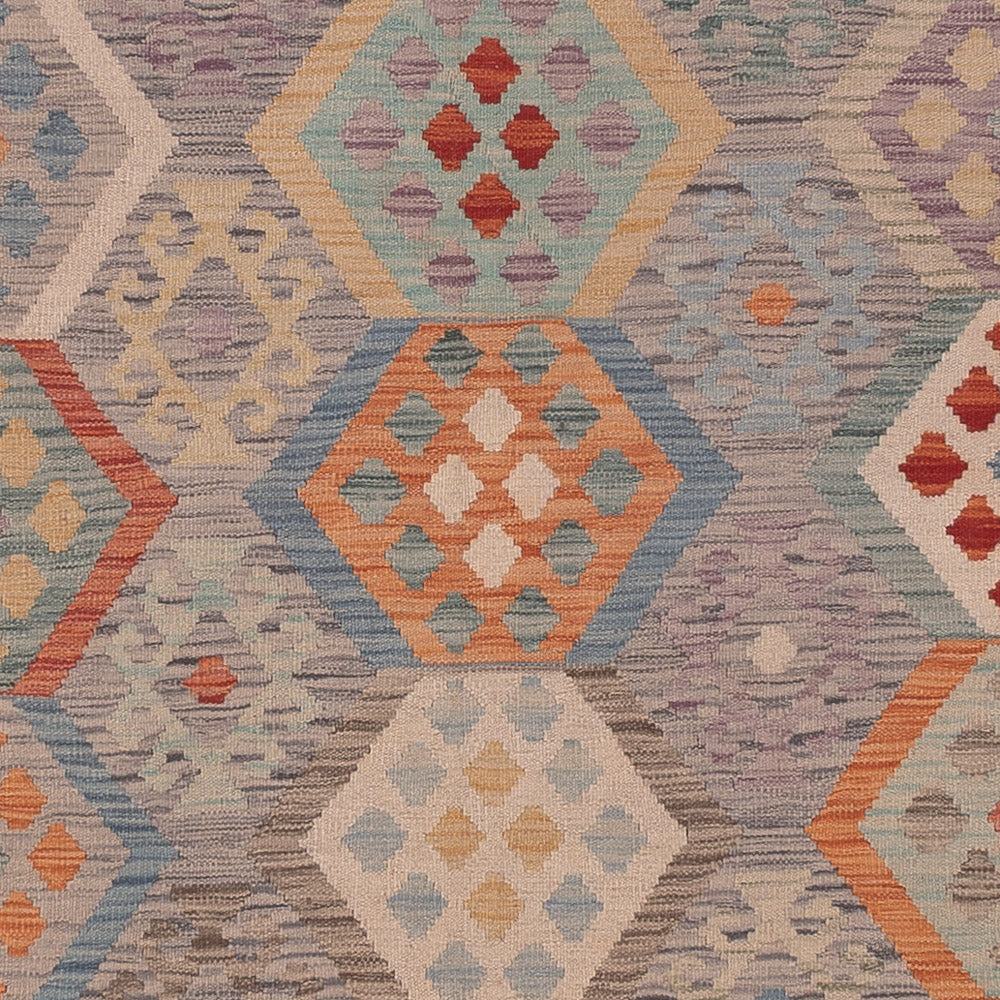 Kelim Teppich - Splash - 353 x 262 cm - mehrfarbig