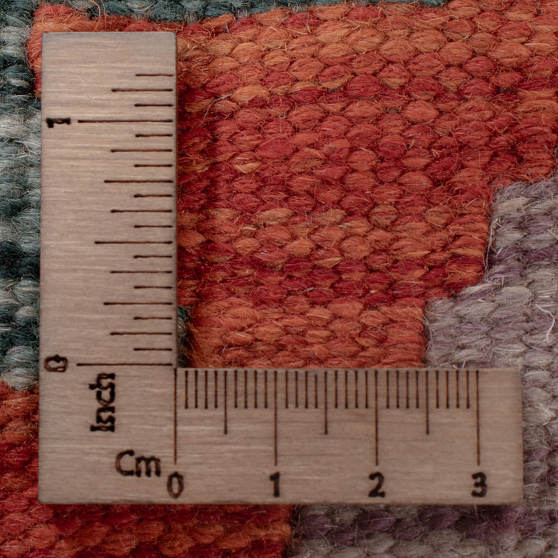 Kelim Teppich - Splash - 301 x 249 cm - mehrfarbig