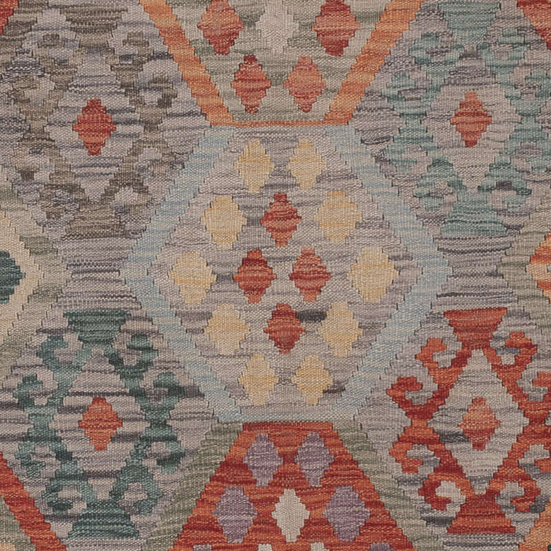 Kelim Teppich - Splash - 298 x 252 cm - mehrfarbig