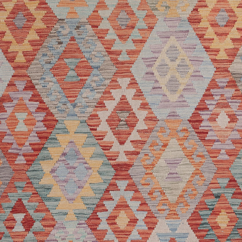 Kelim Teppich - Splash - 307 x 253 cm - mehrfarbig