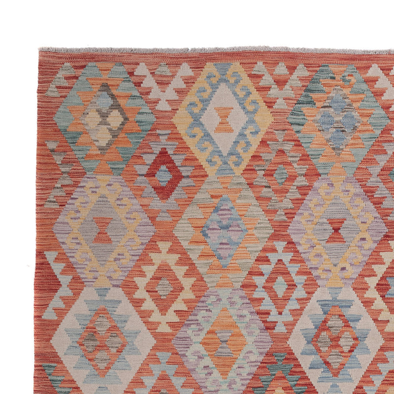 Kelim Teppich - Splash - 307 x 253 cm - mehrfarbig