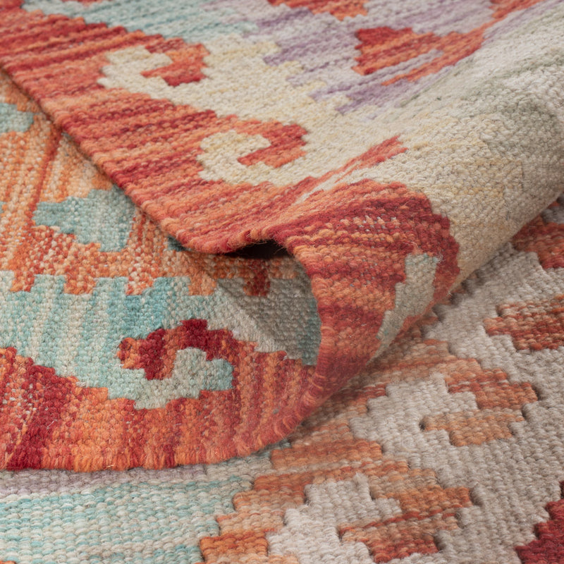 Kelim Teppich - Splash - 251 x 180 cm - mehrfarbig