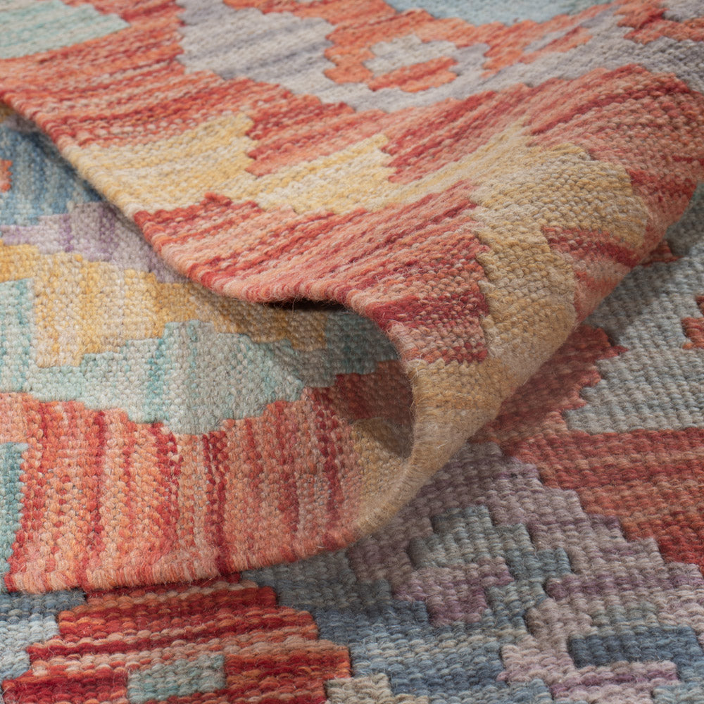 Kelim Teppich - Splash - 245 x 174 cm - mehrfarbig