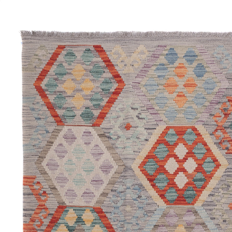 Kelim Teppich - Splash - 238 x 175 cm - mehrfarbig