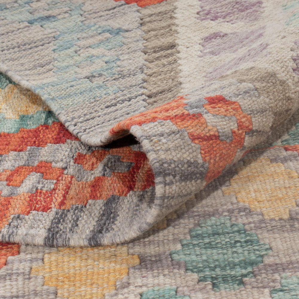 Kelim Teppich - Splash - 238 x 175 cm - mehrfarbig