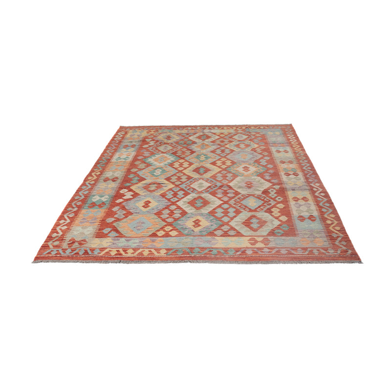 Kelim Teppich - Splash - 239 x 177 cm - mehrfarbig