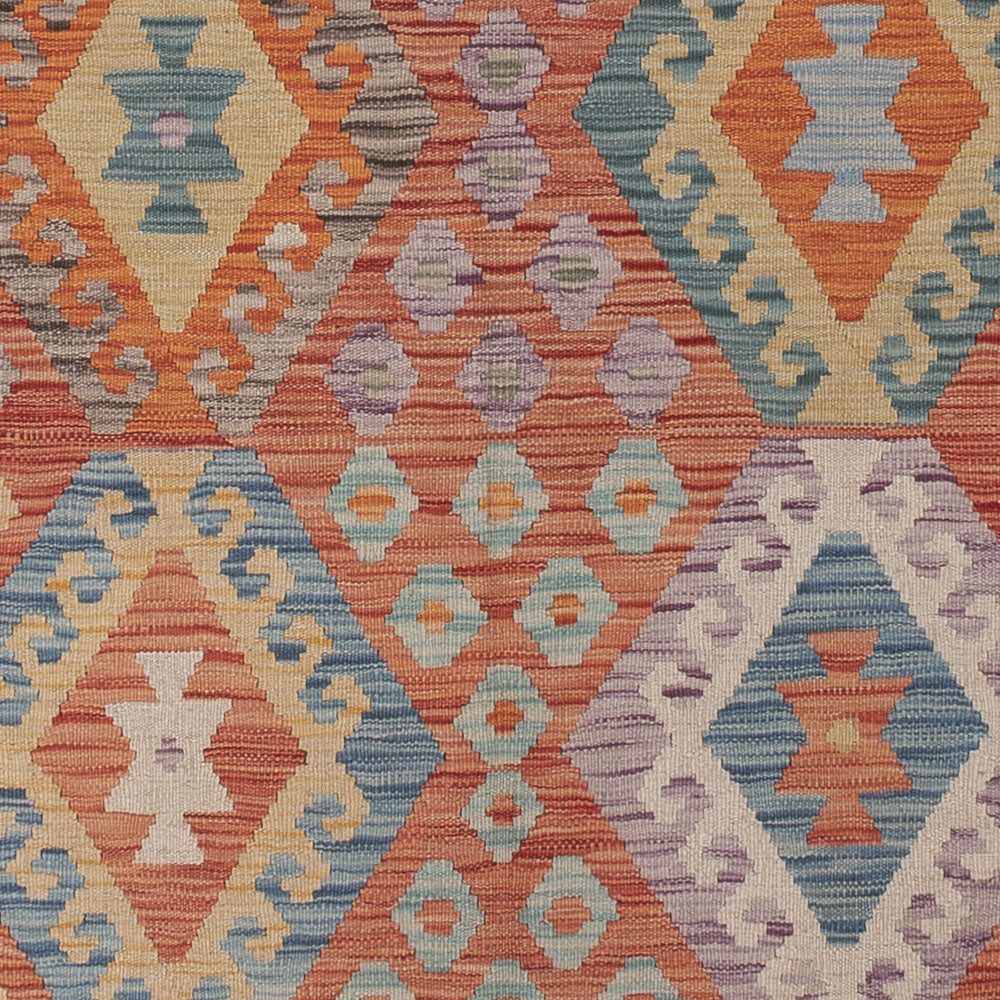 Kelim Teppich - Splash - 248 x 180 cm - mehrfarbig