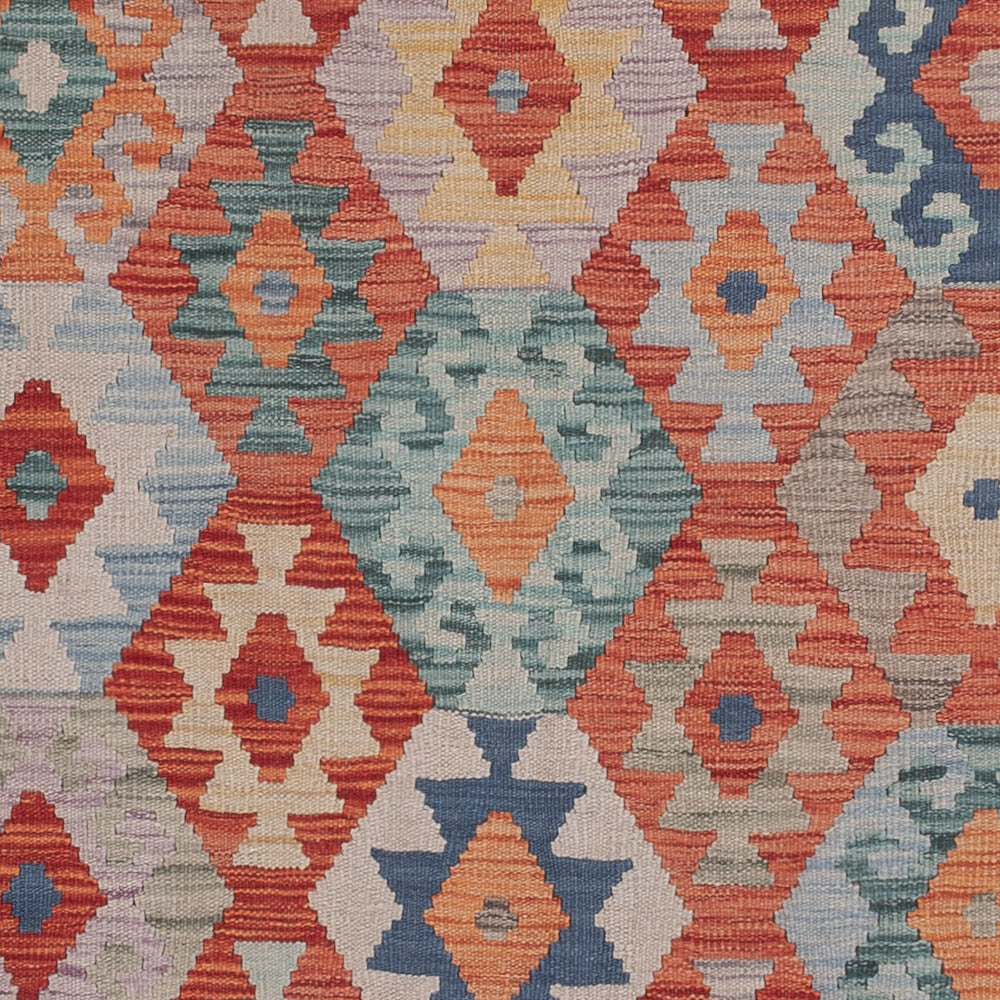 Kelim Teppich - Splash - 245 x 170 cm - mehrfarbig